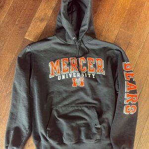 Mercer University Black Hoodie champion large
